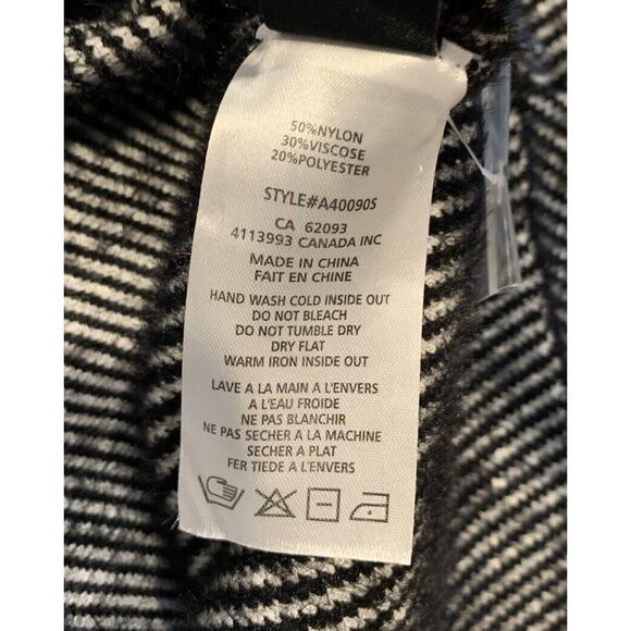 Contemporaine Par Simons Cocoon One Button Jacket Stretch Knit Double Breast Med - Picture 9 of 11